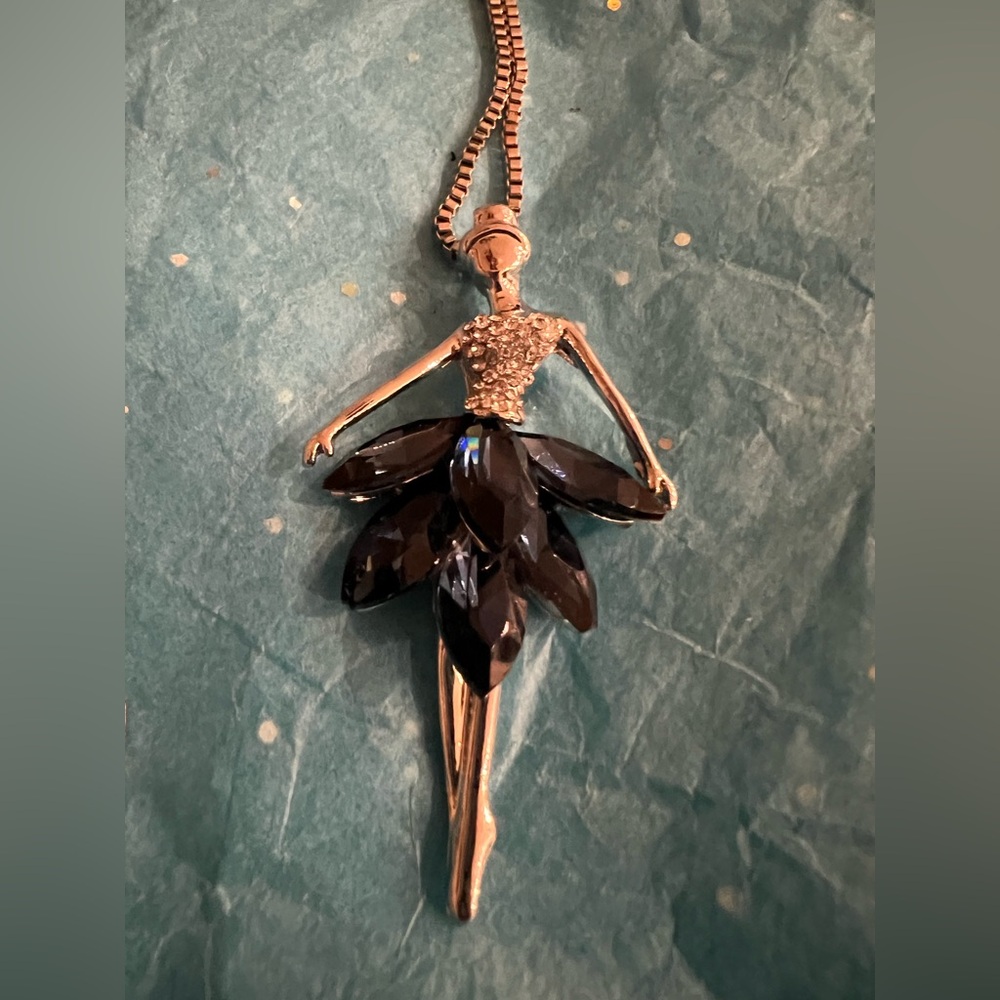 Betsey Johnson Ballerina Pendant!!